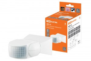 TDM датчик движения ИК на стену ДДС-05 1200W (дальн. 12м) 180гр IP65 SQ0324-0024