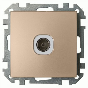 Bylectrica СТИЛЬ мех. роз. 1 мест. СУ TV шампань (ТР-043 шампань)