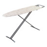 VETTA Доска гладильная 122х35х80см, фанера подставка под утюг с термоустойчивыми вст., удл. 1,6м, Н3