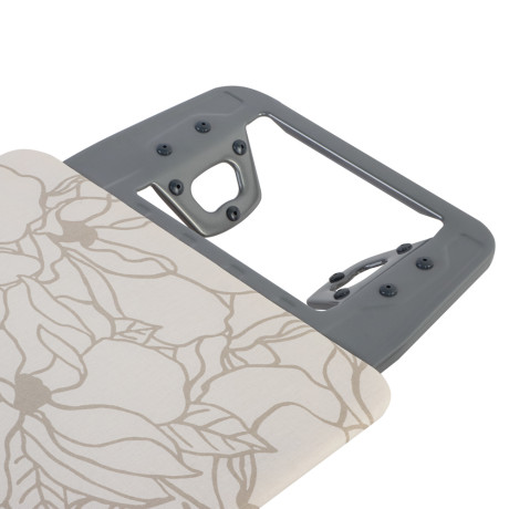 VETTA Доска гладильная 122х35х80см, фанера подставка под утюг с термоустойчивыми вст., удл. 1,6м, Н3