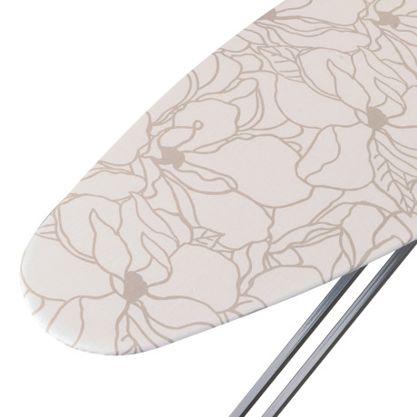 VETTA Доска гладильная 122х35х80см, фанера подставка под утюг с термоустойчивыми вст., удл. 1,6м, Н3