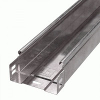 Промрукав Лоток неперфорированный Стандарт 400х100х3000 мм цена за 1 м (1,0 мм) (6 м/уп) PR16.0060