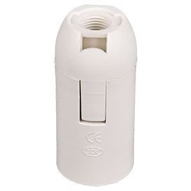 Ecola патрон подвесной E14 белый УП.10шт!! AB4SSWEAY