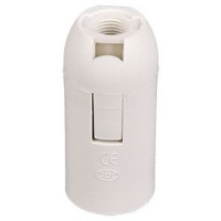 Ecola патрон подвесной E14 белый УП.10шт!! AB4SSWEAY