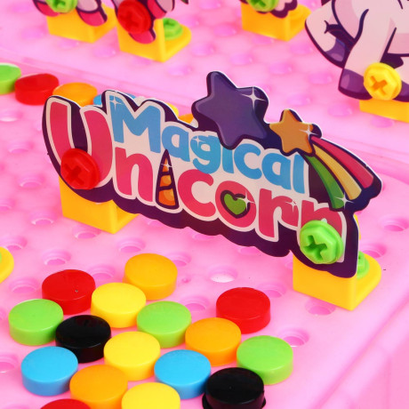 ИГРОЛЕНД Конструктор с шуруповёртом в чемоданчике "Шурупики", РР, ABS, 24,5х7,5х18,5см, 2 дизайна