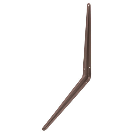 Уголок-кронштейн 450х400 (коричн.) Apecs  \10 (30)