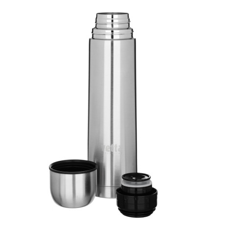 VETTA Термос 1,00л "Буллет" для напитков, серебристый, нержавеющая сталь