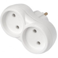 Bylectrica разветвитель (тройник) 2роз. 16А белый (линейный) РВ16-374