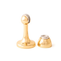 Упор дверной Апекс DS-2761-M-G (штырь золото) магнитный  \10