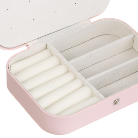 Шкатулка для украшений, 16x11x5 см, ПВХ, 3 цвета