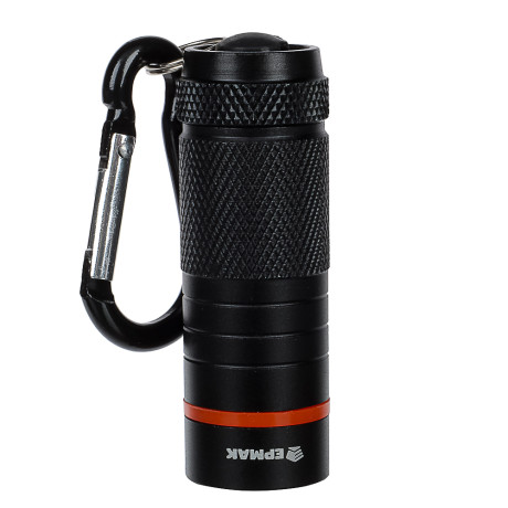 ЕРМАК Фонарик на карабине, 1 LED, 4хLR44, 5,5x2см