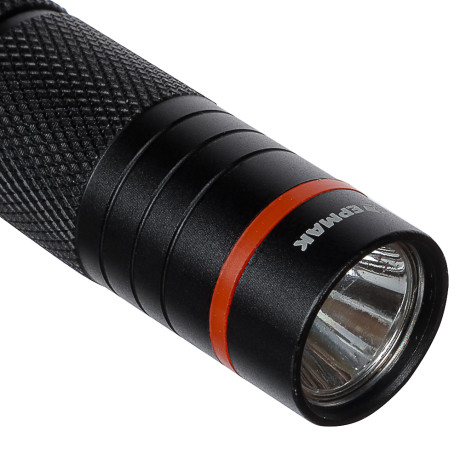 ЕРМАК Фонарик на карабине, 1 LED, 4хLR44, 5,5x2см
