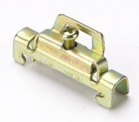 DEKraft ФК-101 ограничитель металлич. на DIN-рейку с 1 винтом 32055DEK (100!)