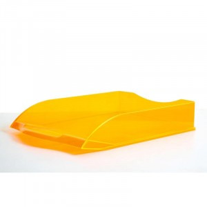 Лоток д/бумаг Attache Яркий Офис 340х250х60 тонированный Манго 877393