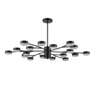 LUMION 8117/18 COMFI LN25 черн., мет. Люстра LED GX53 18x7W 220V TORINA