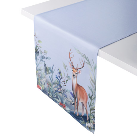 PROVANCE Нордик Дорожка текстильная для сервировки стола, 40х140см, 100% полиэстер, олень