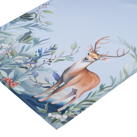 PROVANCE Нордик Дорожка текстильная для сервировки стола, 40х140см, 100% полиэстер, олень