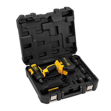 Гайковерт ударный аккумуляторный бесщет CIW-IB-300, Li-ion, 18В, 300Нм Denzel