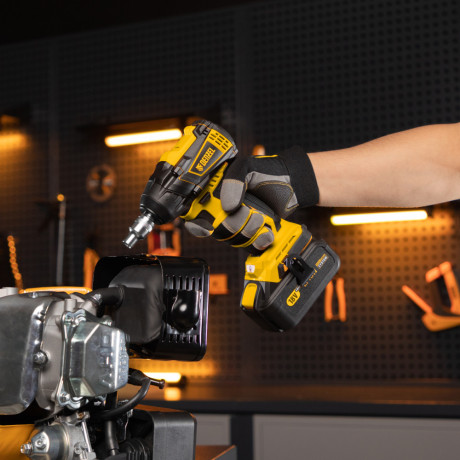 Гайковерт ударный аккумуляторный бесщет CIW-IB-300, Li-ion, 18В, 300Нм Denzel