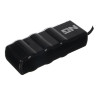 NG Разветвитель прикуривателя, 3 выхода +1 USB, 60 W, 2.1А, 12/24В, пластик