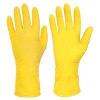 Перчатки хозяйственные тм Archdale, жёлтые в инд. упак. р. XL