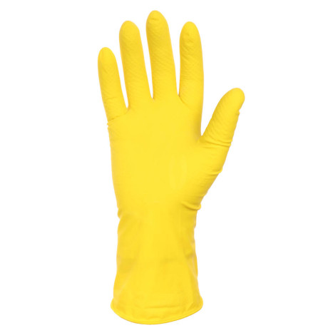 Перчатки хозяйственные тм Archdale, жёлтые в инд. упак. р. XL