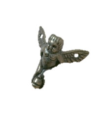 Ножка для шкатулки №5 "Ангел" 30х32мм, бронза