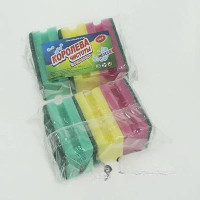 Губка для посуды "Королева чистоты" Профи (3 шт)