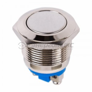 Rexant Кнопка  антивандальная O19  Б/Фикс (2с винт) (ON)-OFF плоская (PBS-28В-2),,36-3411