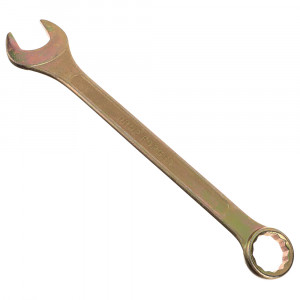 ЕРМАК Ключ рожково-накидной, 24мм, желтый цинк