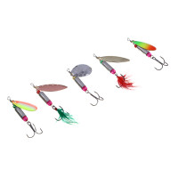 AZOR FISHING Набор вращающихся блесен 8,0гр, в коробке 5шт