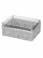 TDM коробка распред. 190х140х70мм ОУ с крышкой IP55, 10 входов инд. штрих-код (10!) SQ1401-1142