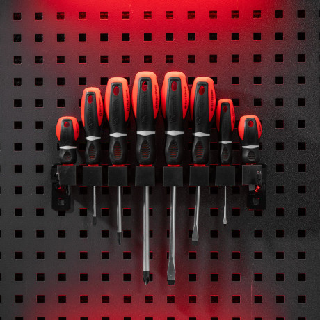 Набор отверток "Era", 8 шт, CrV, трехкомпонентная рукоятка Matrix