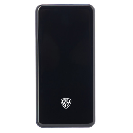 BY Аккумулятор мобильный, 10000 мАч, 2xUSB, 2А, дисплей, синий