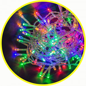 Гирлянда-нить 50LED RGB 3м. 3xR6, проз.пвх, NGF-S01-50RGBY-5-3m-3AA-TR-IP20 Navigator 61799