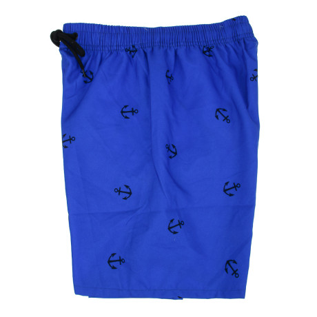 GALANTE Шорты купальные для мальчиков, 100% полиэстер, р. 122-128, цв.синий