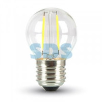 Ретро-лампа Filament G45 E27, 2W, теплый белый 3000 K Neon Night 601-802
