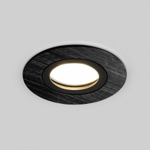 Elektrostandard св-к встр. 25001/01 50W MR16 G5.3 94x94 хром IP20 DORMA черный a057004