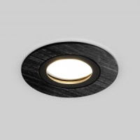 Elektrostandard св-к встр. 25001/01 50W MR16 G5.3 94x94 хром IP20 DORMA черный a057004