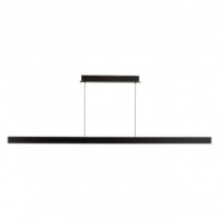 ODEON LIGHT 6683/38L св-к подвес брашир. черн/акрил ПДУ (инфракр) IP20 38W 3420lm 3000K BEVEREN