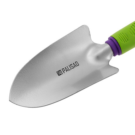 Совок посадочный широкий, обрез. рукоятка, может использ. с удлин. ручкой 63016, 63017 Palisad