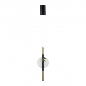 ODEON LIGHT 5413/12L L-VISION ODL_EX25 109 ант.бронз/алебастр Подвес LEDx12W 3000K 1652lm STREKOZA