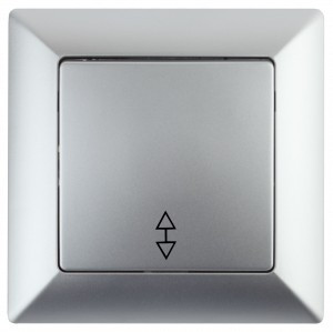 ЭРА Intro Solo перекл. СУ 1 кл. 10А IP20, алюминий 3472