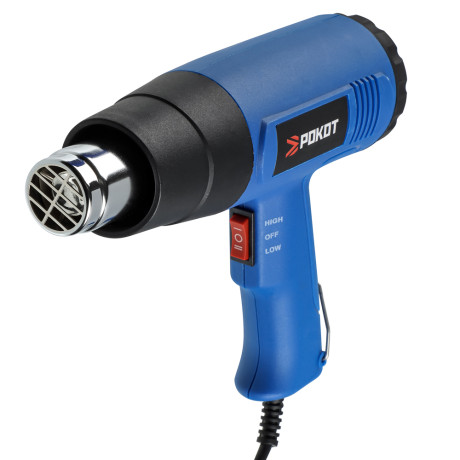 РОКОТ Фен строительный 2000Вт, 400/600градусов