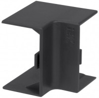 IEK ЭЛЕКОР Угол внутренний КМВ 20х10 черный (4шт, цена за уп) ELECOR EL-KK10D-V-020-010-K02