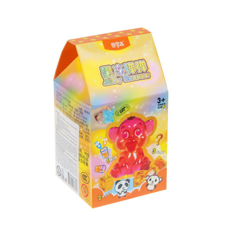 Набор для творчества фигурка из мягкого геля с формочкой, 7,5х7,5х14см, PP, силикон, микс