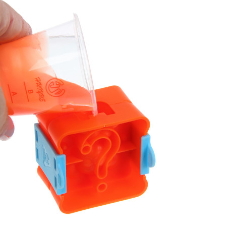 Набор для творчества фигурка из мягкого геля с формочкой, 7,5х7,5х14см, PP, силикон, микс