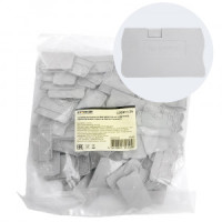 Stekker заглушка торцевая для ЗНИ LD572 2,5мм2 LD581-1-25(JXB PT2,5)(уп.100шт,цена за шт)серый49264