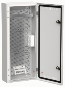 IEK TITAN 5 щит (корпус) метал. мультимедиа ЩРн-48 (710х310х140) навесной бел IP30 TI5-51-N-048-30