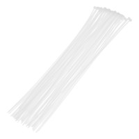Хомуты, 500 x 4.8 мм, пластиковые, белые, 50 шт Сибртех